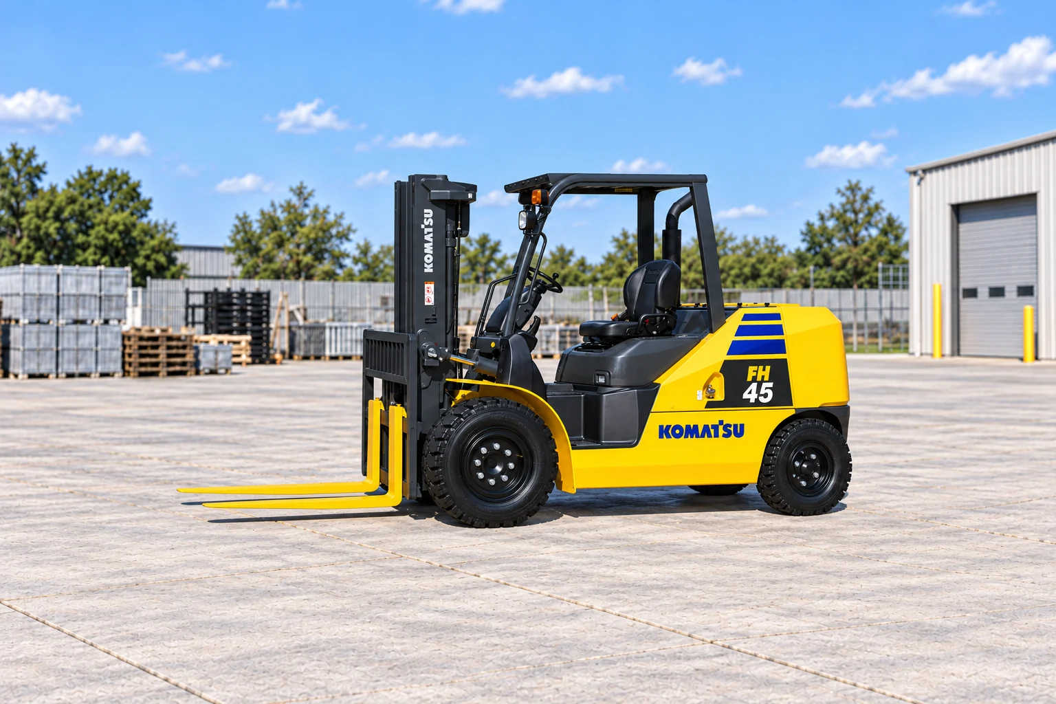 Illustrative exterior view 2 of a Komatsu FH45-2; not a photograph of a specific machine.